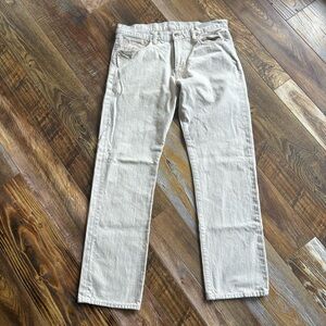 Polo Ralph Lauren 867 Classic Fit Men’s Jeans 34 x 32 Hudson Bone Beige  *see de